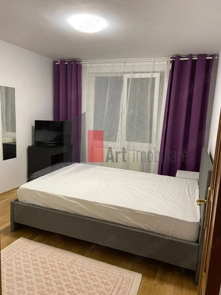 Berceni, Oltenitei, vanzare apartament 3 camere cu centrala, 2 bai.
